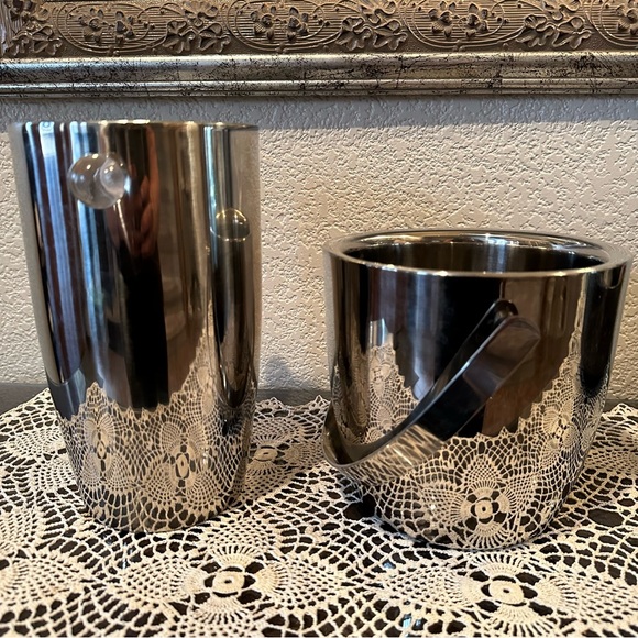 Crate&Barrel Biltmore Wine Cooler & Ice Bucket - Picture 2 of 7